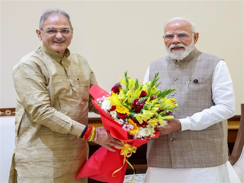 Himachal Governor PM Modi Meeting Focuses On State Welfare