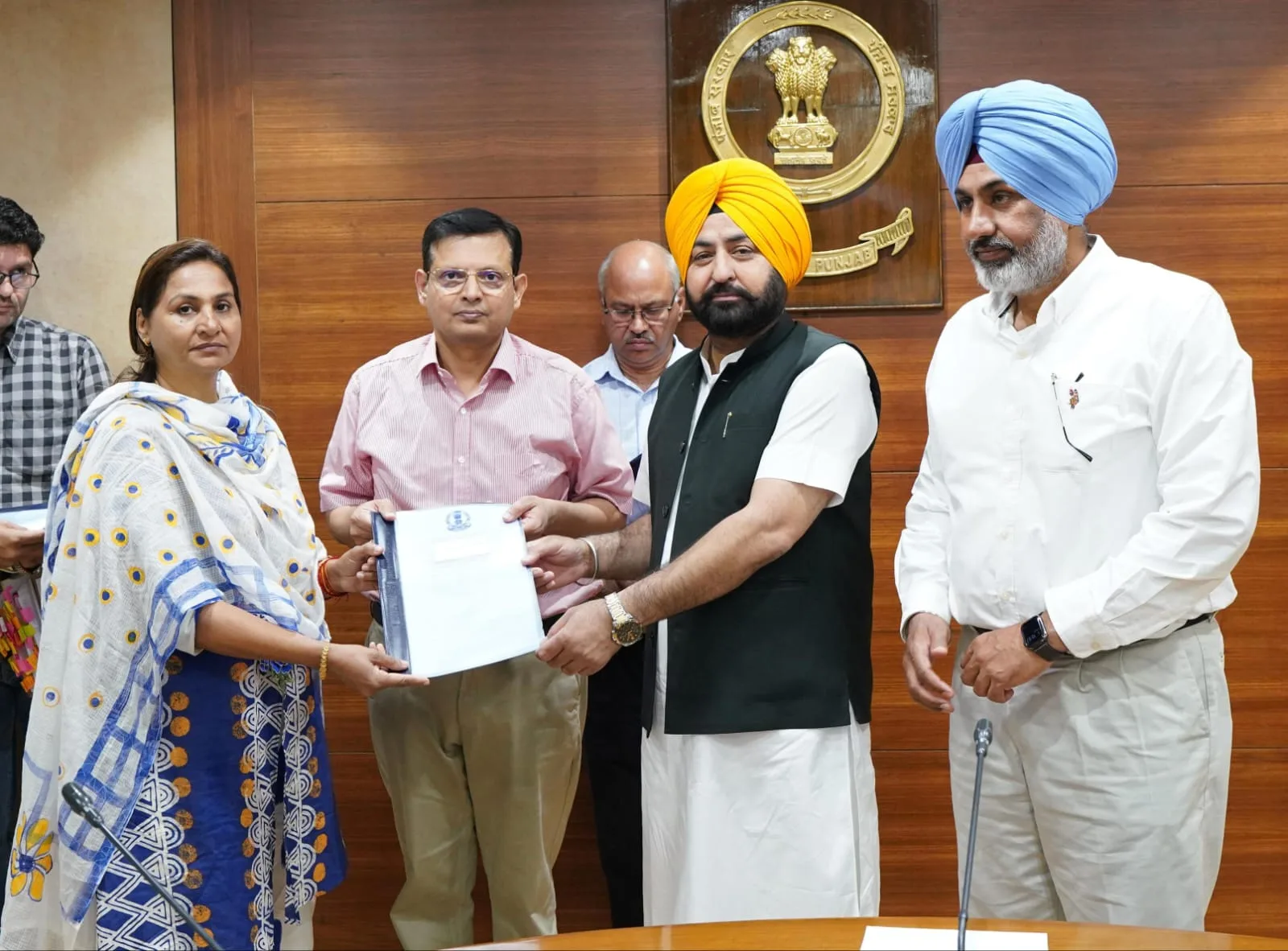 Punjab Revenue Minister Issues New Promotion Letters to Officers