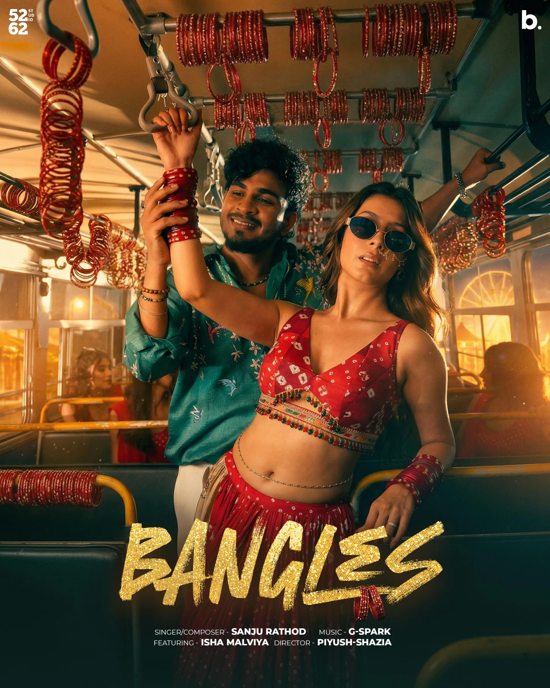 Sanju Rathod Bangles Song Reunites Viral Gulabi Sadi Duo
