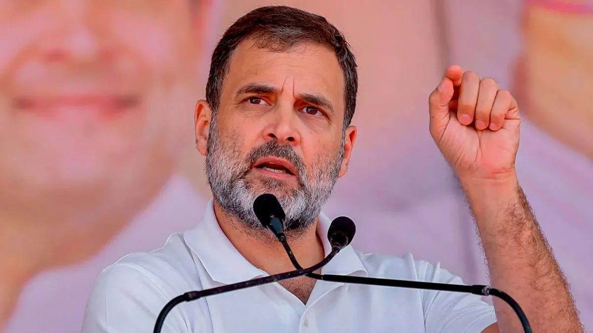 Rahul Gandhi Gurugram Speech Warns of Foreign Influence