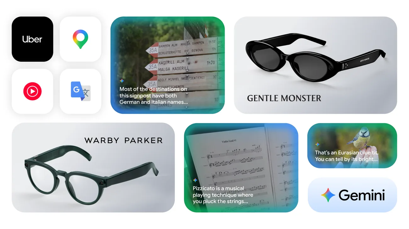 New Google Audio Glasses Launch With Gemini AI