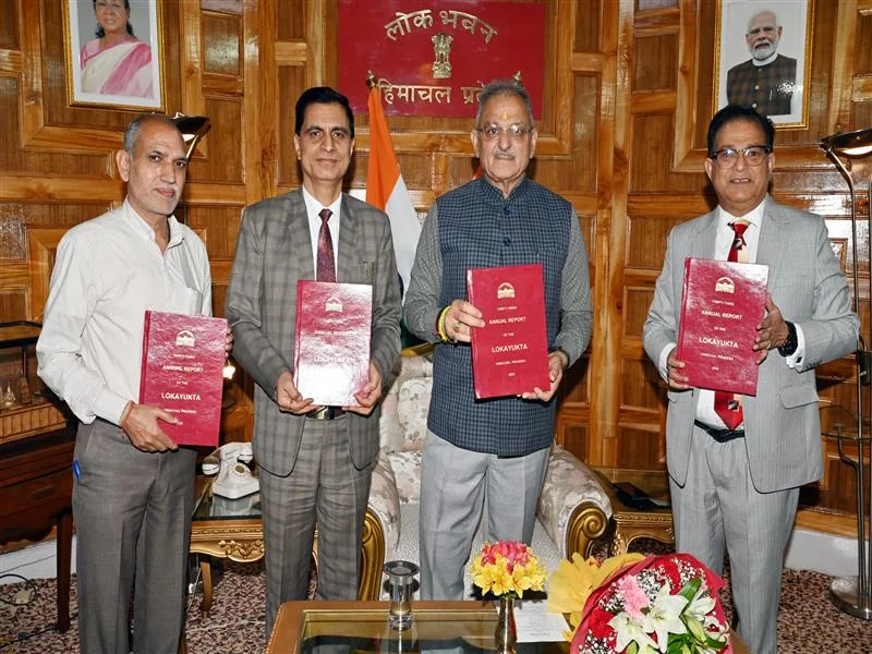 Lokayukta Himachal Pradesh Submits Annual Report to Governor