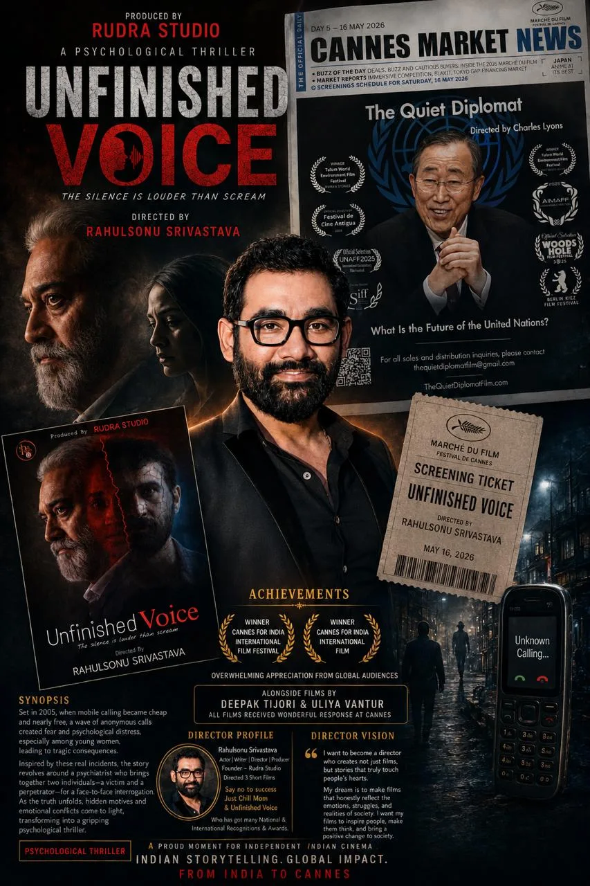 ‘Unfinished Voice’ Echoes from Cannes to Mumbai