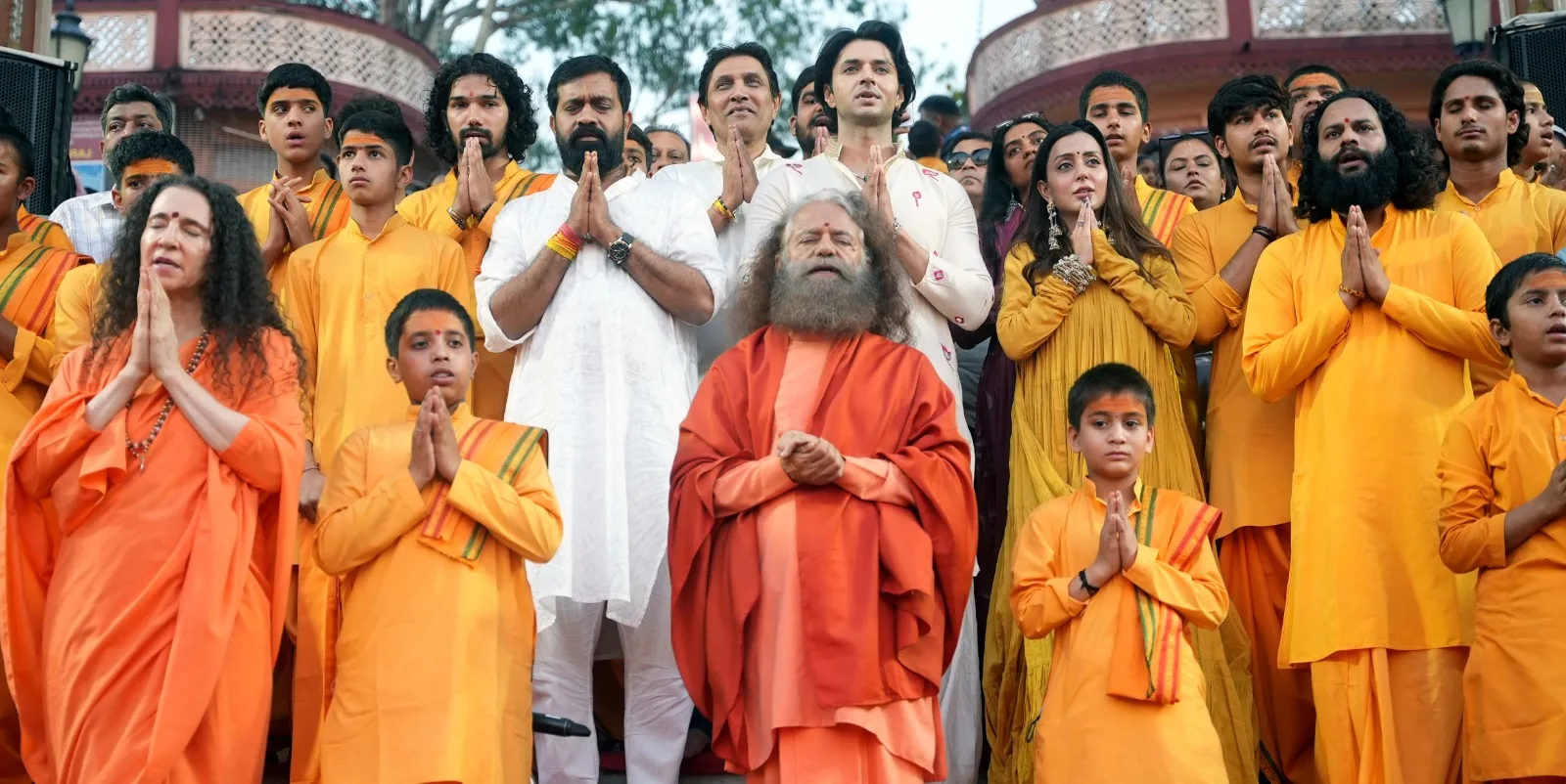 ‘Krishnavataram Part 1 – The Heart’ Receives Blessings from Saints on the Banks of the Ganges