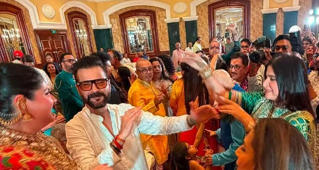 Anshula Kapoor Wedding Festivities Begin with Family