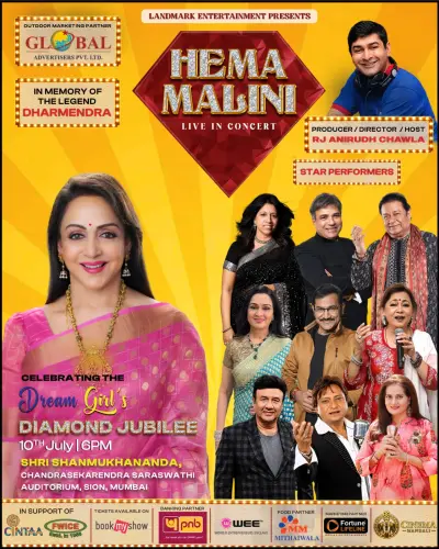 Hema Malini Diamond Jubilee Concert 2025 Mumbai