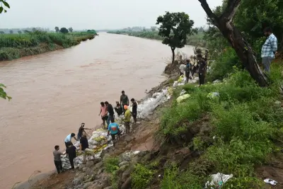 Ghaggar River Tragedy: 2 Youths Swept Away, 1 Body Found