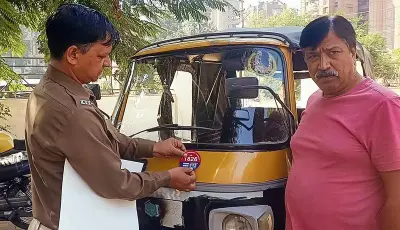 Panchkula Police Auto-Rickshaw Verification Drive Launched