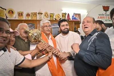 Gajendra Singh Shekhawat Amritsar Visit: Key Political Talks