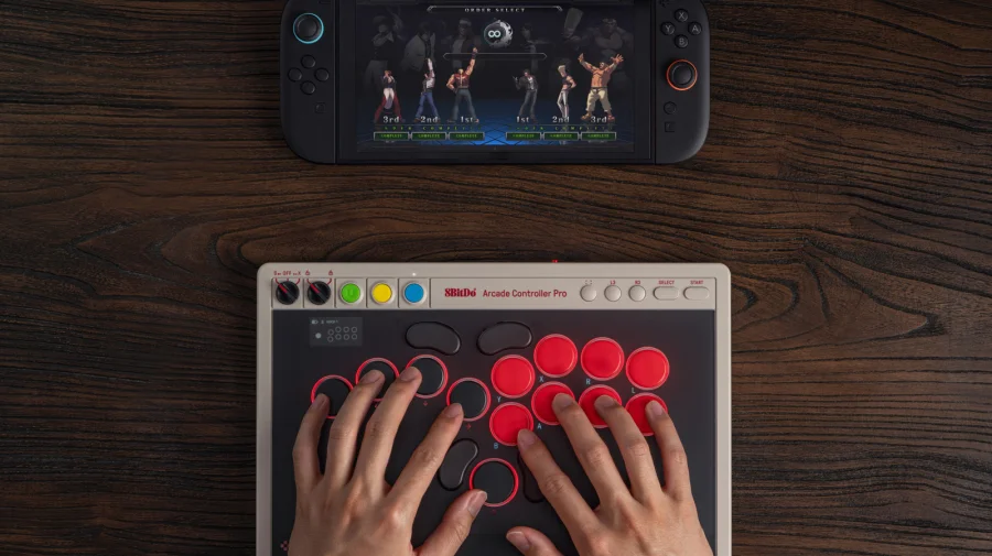 8BitDo Arcade Controller Pro Launches for Fight Fans