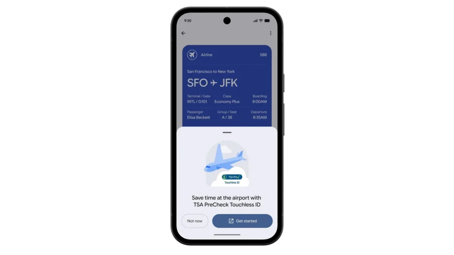 Google Wallet Adds TSA PreCheck Touchless ID