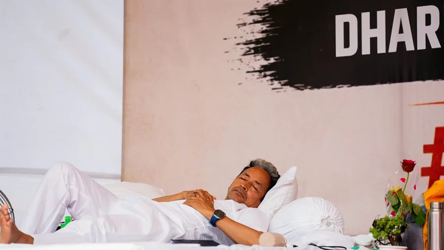 Sonam Wangchuk Hunger Strike Day 6 Health Worsens