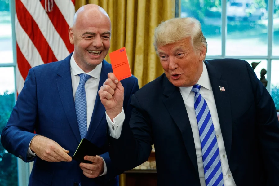 FIFA Probe Sought Over Trump-Infantino Red Card Call