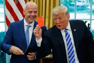 FIFA Probe Sought Over Trump-Infantino Red Card Call