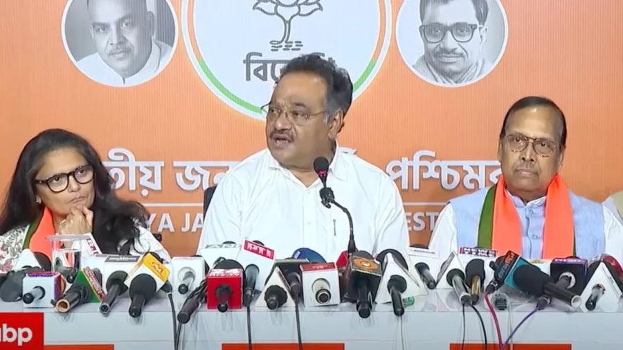 BJP Inducts Ex-TMC MPs Tests No Turncoats Policy