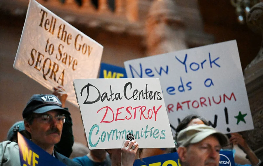 New York Halts AI Data Center Construction