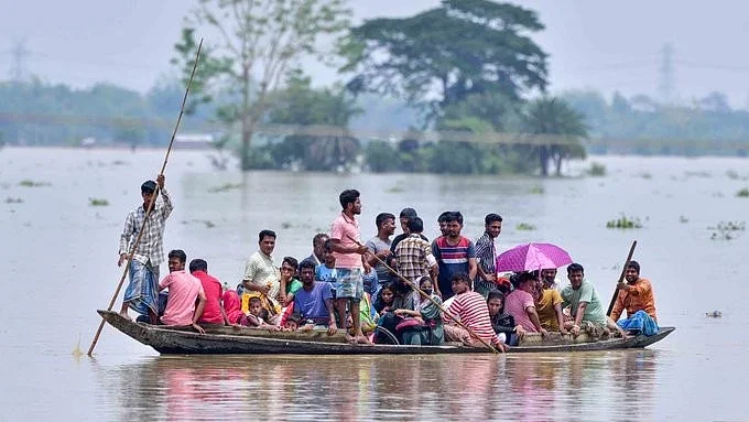 Assam Floods Worsen: 37,000 Affected, Death Toll Rises