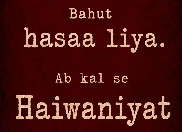Haiwaan Teaser: Akshay Kumar Reveals New Film