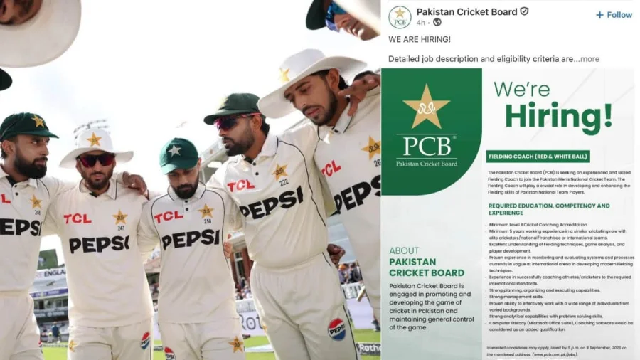PCB Fielding Coach Job Post Sparks Fan Backlash