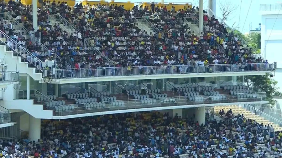 Duleep Trophy Final Draws Huge Crowd at Chepauk