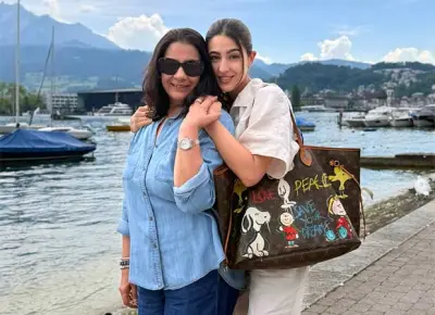 Sara Ali Khan Swiss Alps Photos Go Viral With Mom