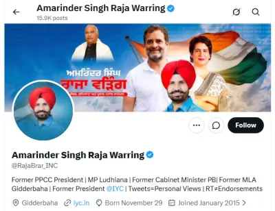 New Punjab Congress Chief Alert as Raja Warring Exits